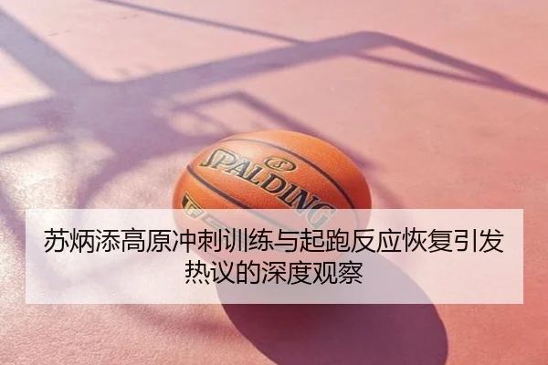 苏炳添高原冲刺训练与起跑反应恢复引发热议的深度观察